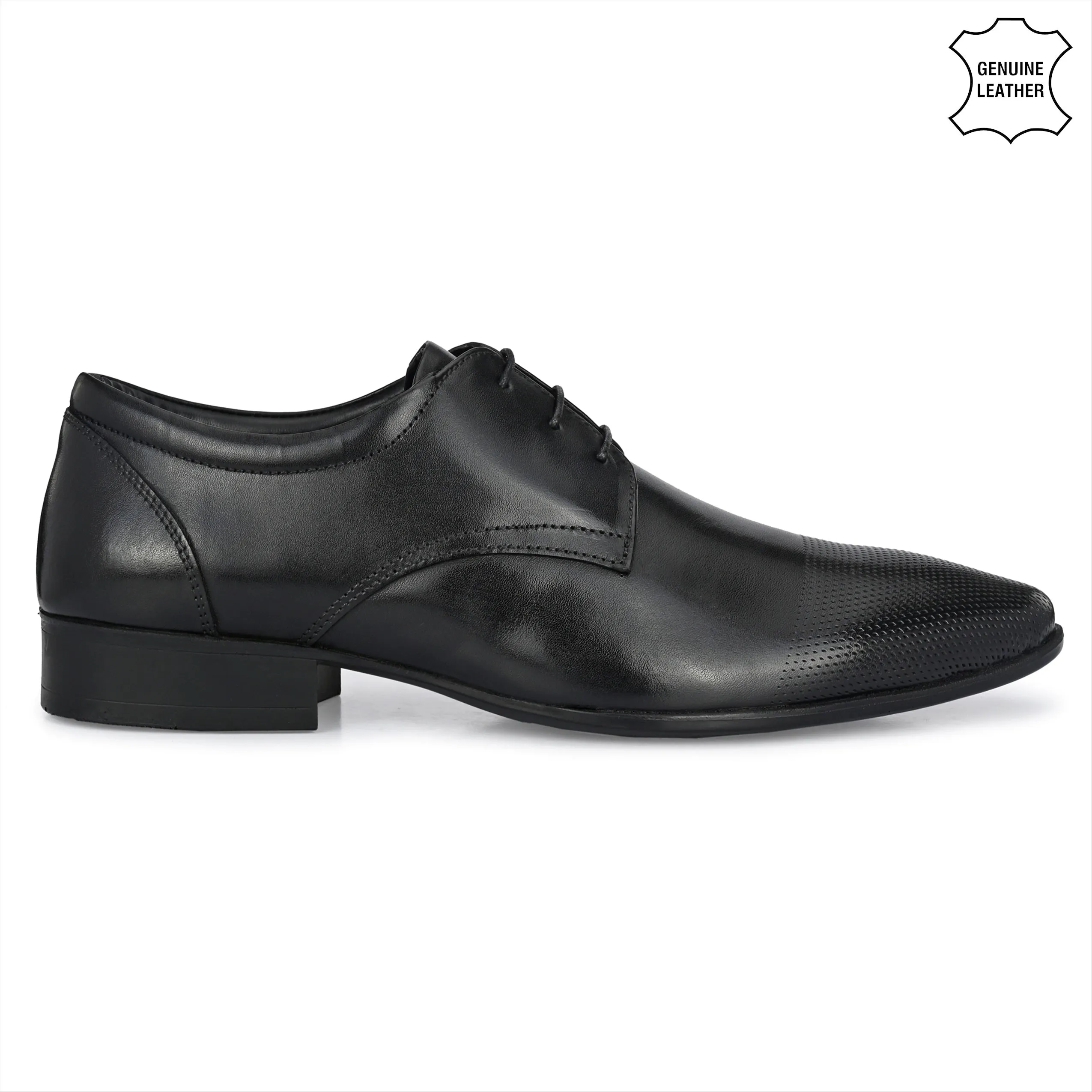 Tailored Full Grain Leather Derby Lace Ups