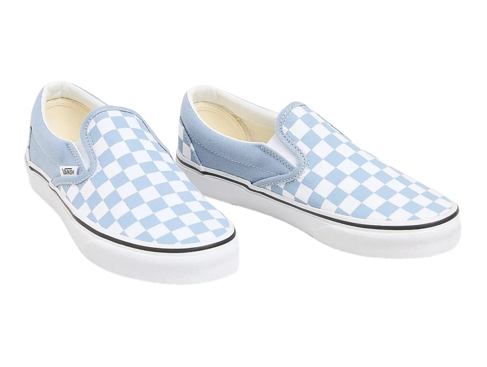 Vans Classic Slip-On Colour Theory Checkerboard - Blue White