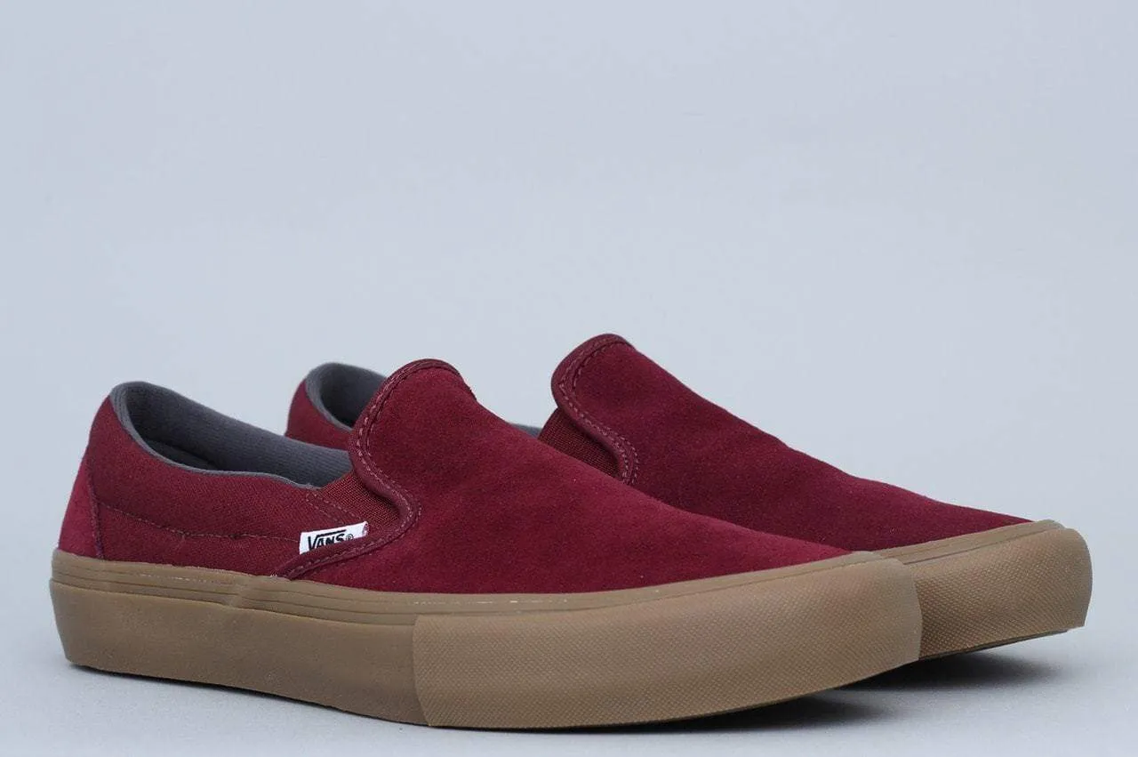 Vans Slip On Pro Shoes Port Royal / Gum