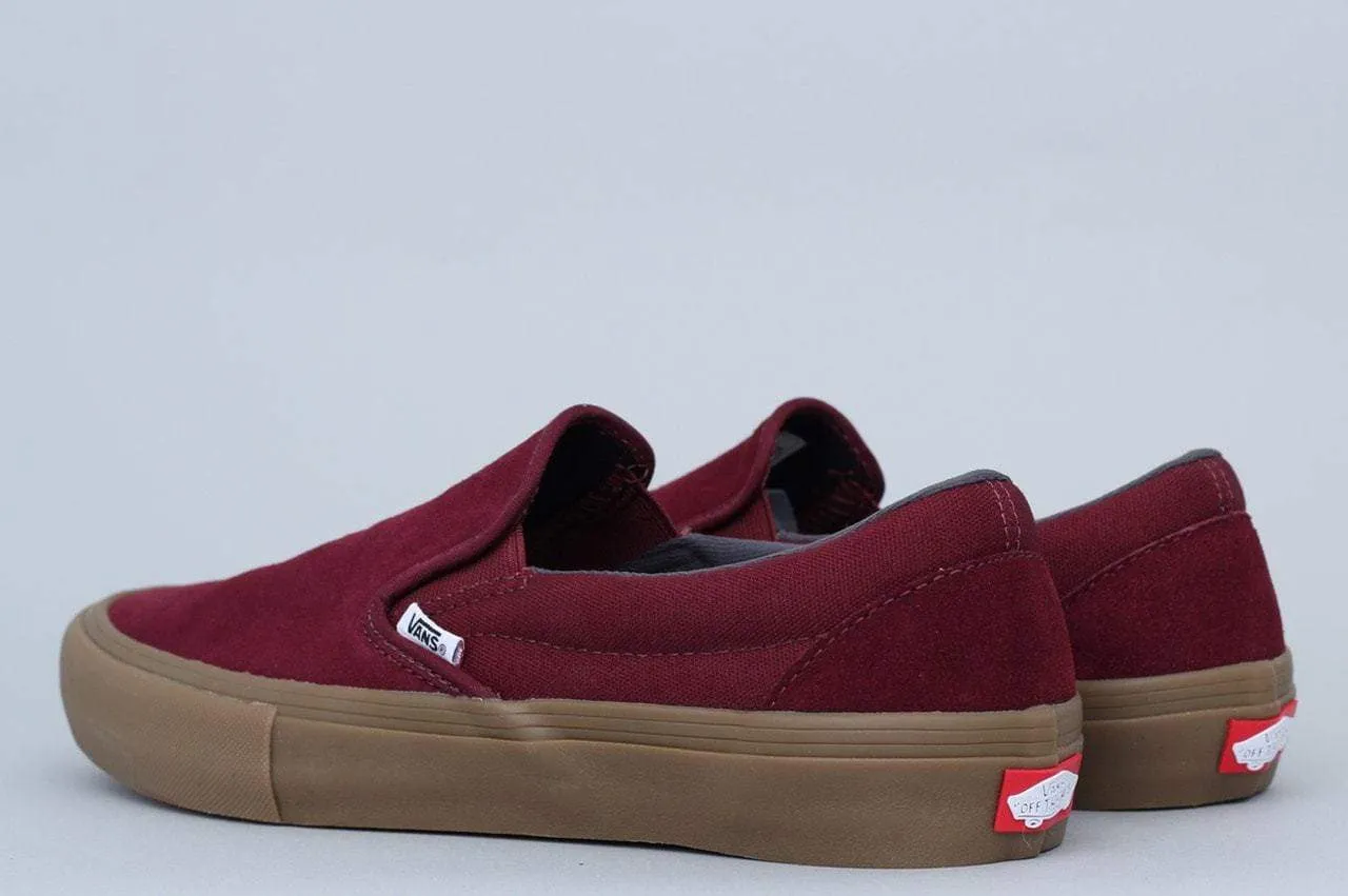 Vans Slip On Pro Shoes Port Royal / Gum