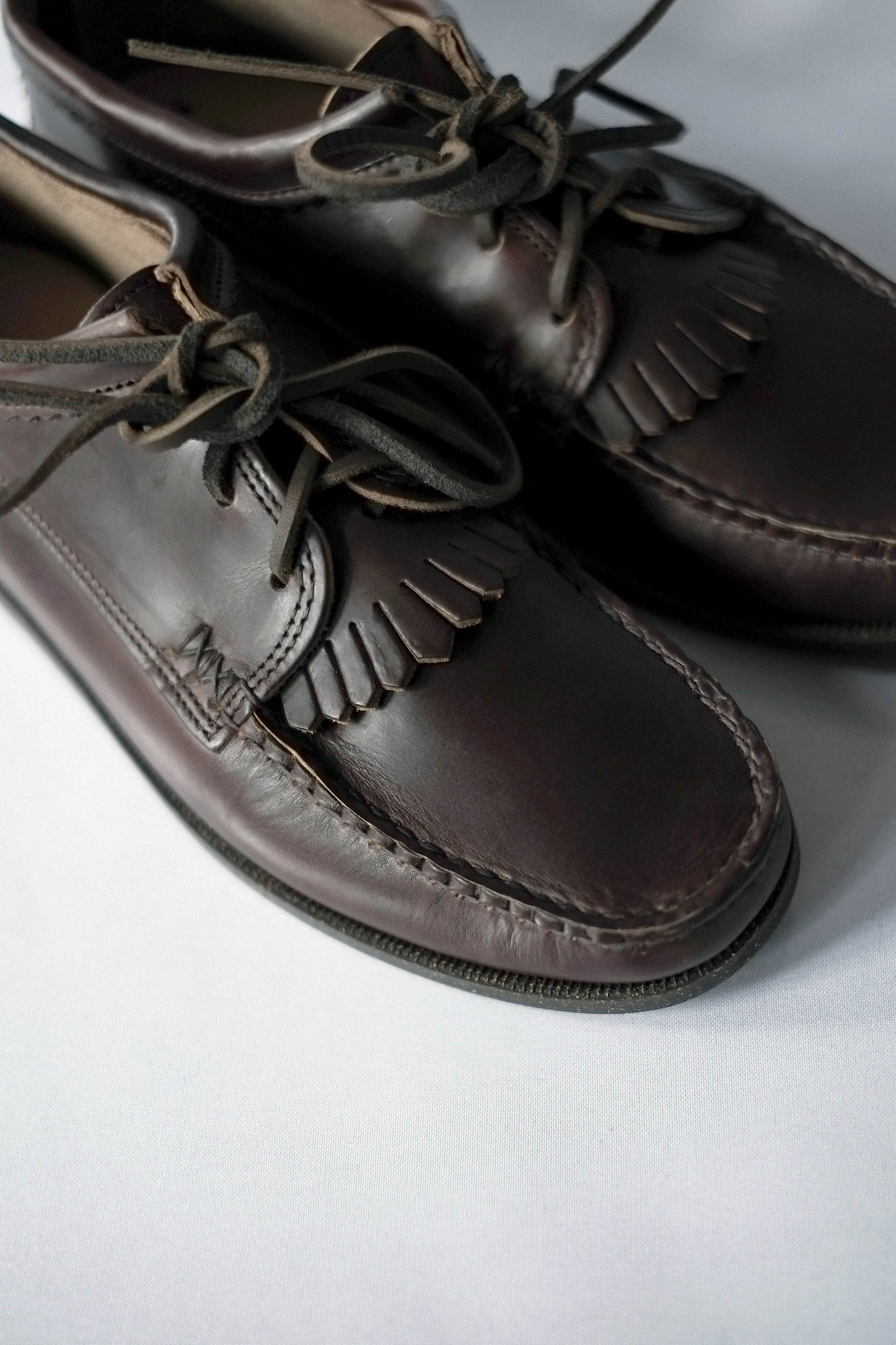 Yuketen Blucher w/ Kiltie & Camp Sole (G Brown)